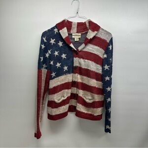 Denim & Supply Ralph Lauren unisex American Flag Cardigan Sweater